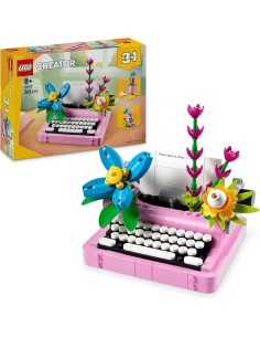 LEGO Creator 3in1 31169 Typewriter with Flowers Toy -...