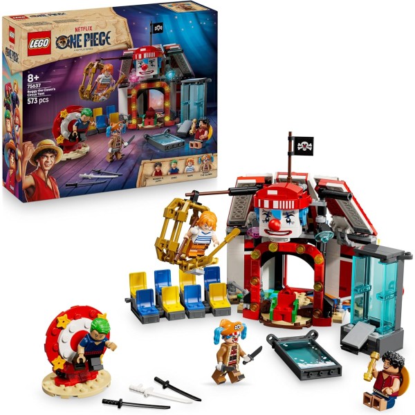 LEGO ONE PIECE 75637 La Tenda del Circo di Bagy...