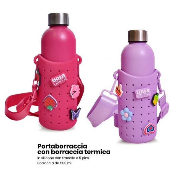Borraccia Termica 500ml TintaUnita Click con...