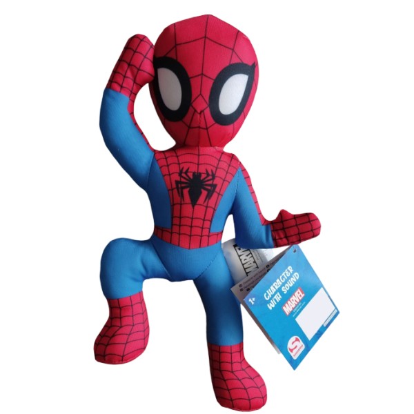 Spiderman | PELUCHE MARVEL SPIDERMAN CM 25 SONORO