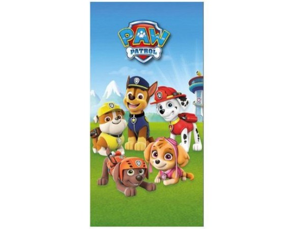 Paw Patrol | Telo Mare / Asciugamano per bambini, asciugatura rapida, ultra morbido, 140cm 70X140 Paw Patrol
