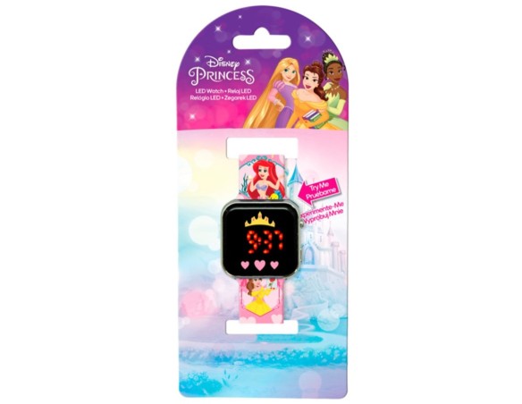 Principesse | Orologio da polso digitale Led per bambini, Funzione data principesse princess