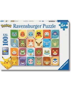 Ravensburger - Puzzle Pokémon, 100 Pezzi XXL - Puzzle...