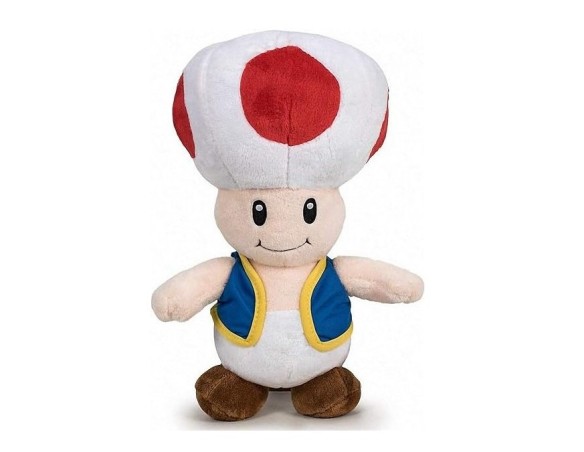 Supermario | PELUCHE SUPER MARIO 30 CM SUPERMARIO TOAD