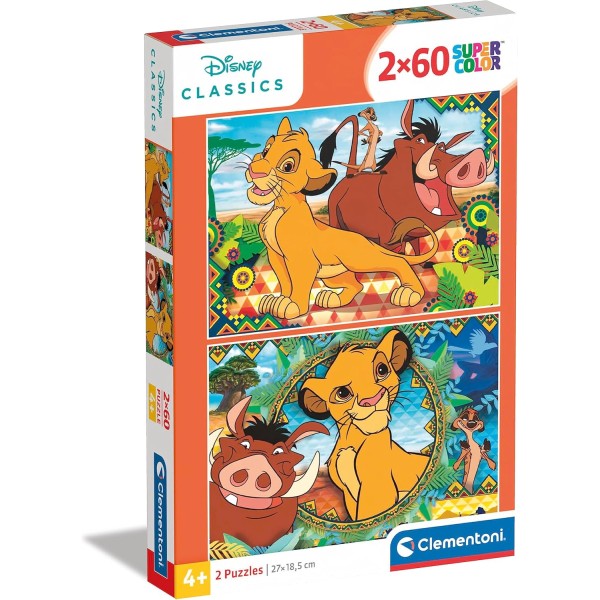 Clementoni - 21604 - Supercolor Puzzle - Disney...
