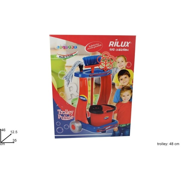Set mocio trolley pulizie 12087