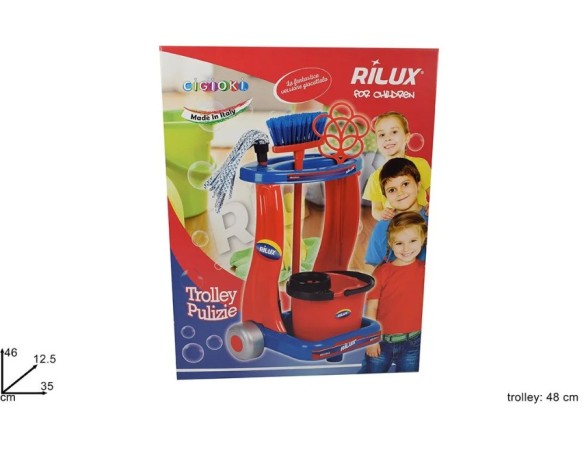 Set mocio trolley pulizie 12087