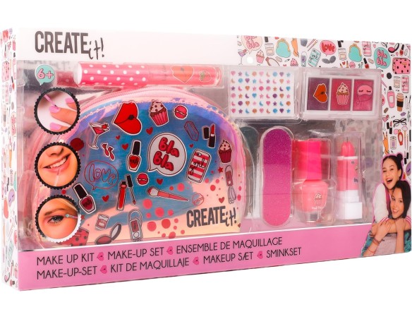 Create It! - 84510 - Set trucco per ragazze - Con borsa cosmetica lucida
