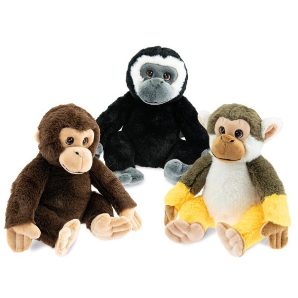 PELUCHE SCIMMIA SCIMMIE 18 CM 3 ASS 39421