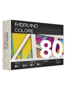 Carta Per Fotocopie Fabriano Colore 80 Gr/mq A4 Avorio...