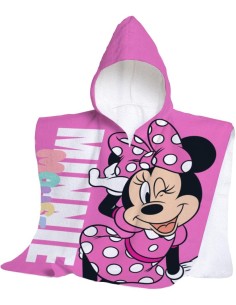 Minnie | Poncho mare in spugna Minnie Mouse accappatoio...