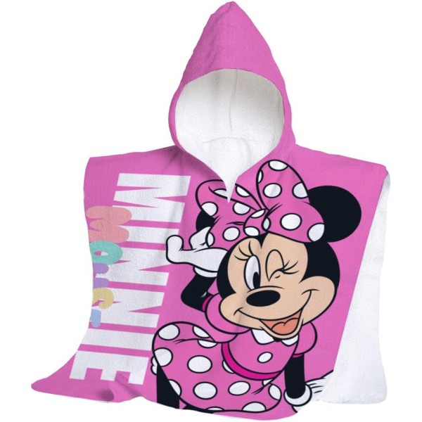 Minnie | Poncho mare in spugna Minnie Mouse...