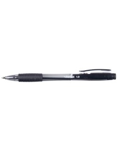 Penna A Sfera Plus A Scatto 1.0 mm Nera – Confezione 12 pz