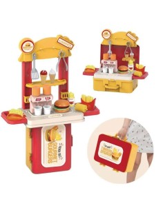 VALIGETTA CUCINA HAMBURGER SET 15 PZ 3 IN 1 CM 23x18 H 37228