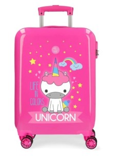 Unicorno | Trolley Roll road valigia in abs 55cm 4 ruote...