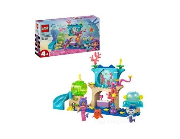Lego: 11204 - Gabby'S Dollhouse - Avventura Nell'Acquario Di Gabby sirena