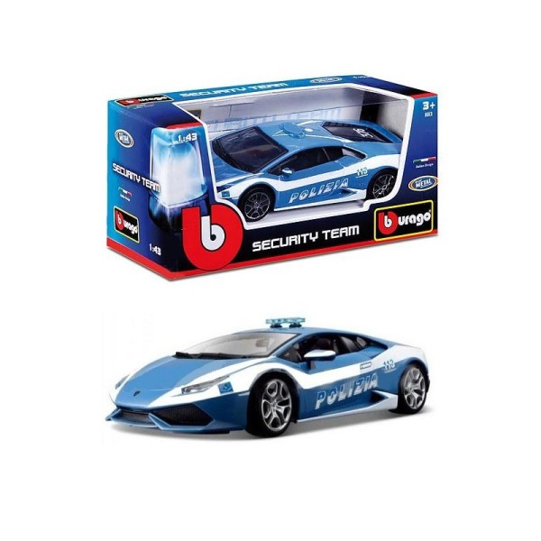 BURAGO AUTO LAMBORGHINI POLIZIA SCALA 1:43 30309