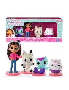 Gabby's Dollhouse - Confezione regalo con 4 mini figure...