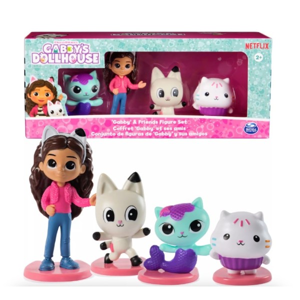 Gabby's Dollhouse - Confezione regalo con 4...