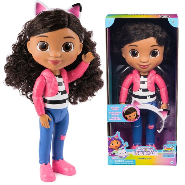 Gabby's Dollhouse, bambola Gabby Girl da 33 cm,...