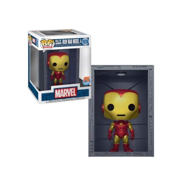 Funko POP! Hall of Armor: Iron Man Model 4...
