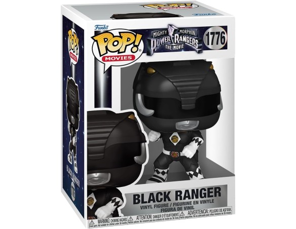 Funko POP! Power Rangers MMPR Movie: Black Ranger (1776)