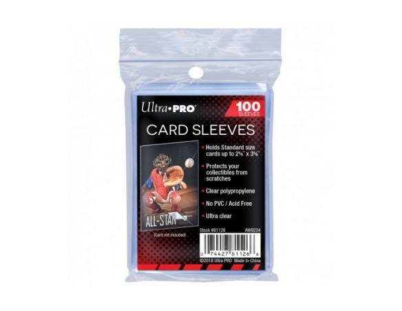 Proteggi Carte Standard Pacch. da 100 Bustine Ultra Pro Sleeve