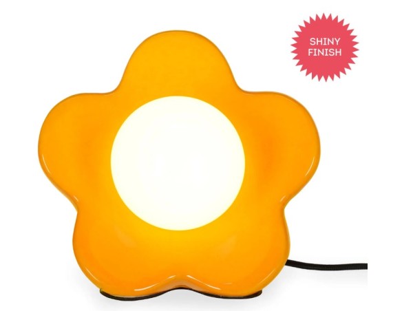 Legami - Lampada Led da Tavolo - Shiny Orange - Flower Power Fiore