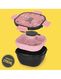 Legami - Contenitore Porta Pranzo, Lunch Box, Sushi Cat,... 2
