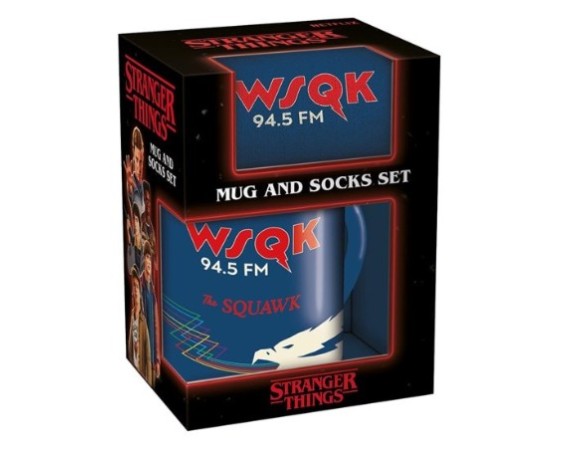 Stranger Things Set Tazza / Calzini 41- 45 : WSQK Stranger Things