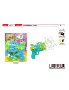 Pistola Sparabolle con Luci e Suoni 2 Colori