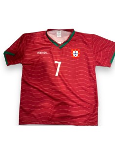 MAGLIA " PORTOGALLO " NON UFFICIALE RONALDO - COPIA NON... 2