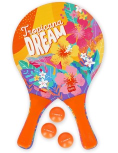 Legami - Racchette da Spiaggia Good Vibes - Tropicana Dream