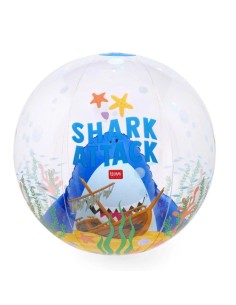 Legami- Palla da Spiaggia Gonfiabile - Shark squalo