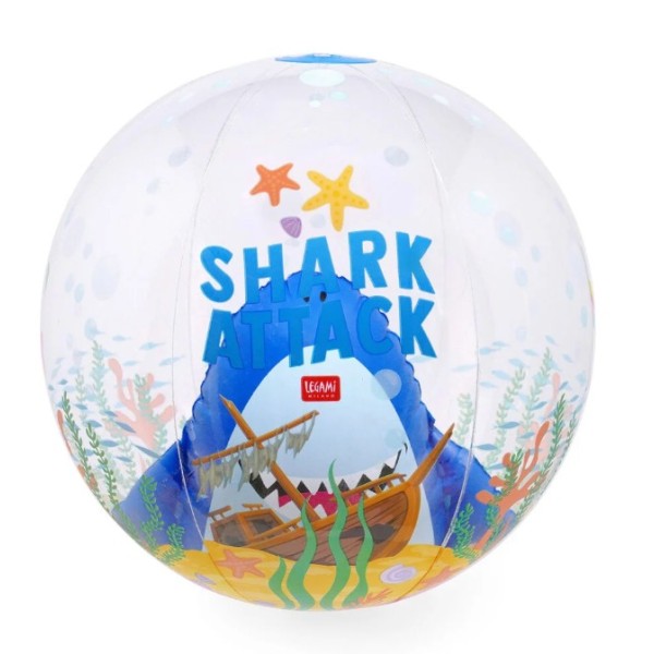 Legami- Palla da Spiaggia Gonfiabile - Shark...