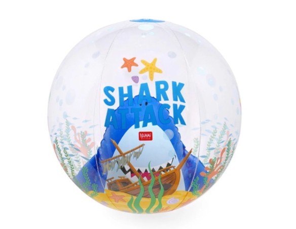 Legami- Palla da Spiaggia Gonfiabile - Shark squalo