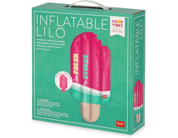 Legami ! | Materassino Gonfiabile Watermelon - Inflatable Lilo anguria