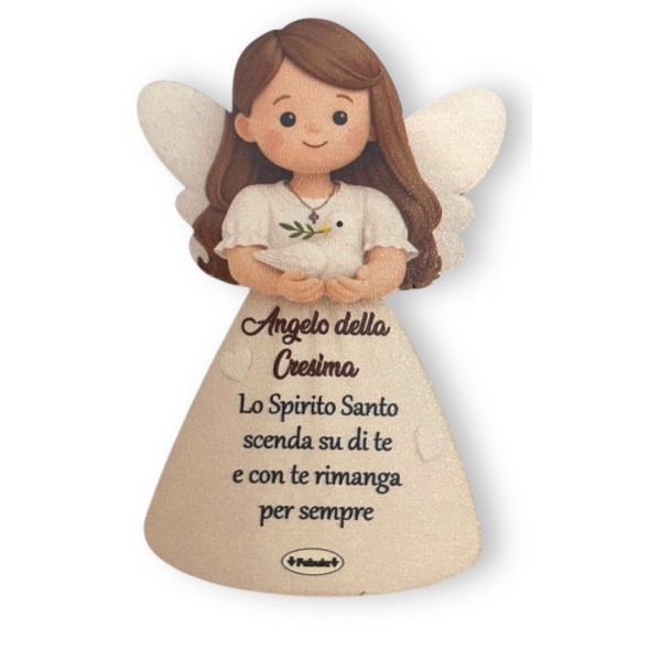 Magnete Angelo calamita Della santa cresima...