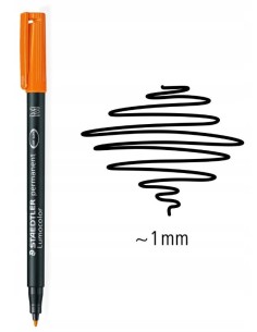 PENNARELLO LUMOCOLOR ARANCIO ARANCIONE 1.0 MM M STAEDTLER