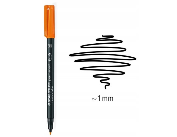 PENNARELLO LUMOCOLOR ARANCIO ARANCIONE 1.0 MM M STAEDTLER