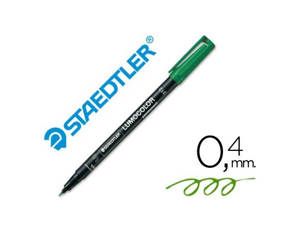 PENNARELLO LUMOCOLOR VERDE 0.4 MM s STAEDTLER