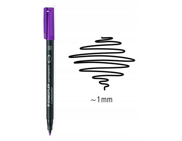 PENNARELLO LUMOCOLOR VIOLA 1.0 MM M STAEDTLER