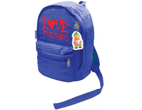 ZAINO ZAINETTO TEMPO LIBERO PICCOLO LOVE THERAPY BLU LOVE THERAPY ( 56045 ) TINTA UNITA