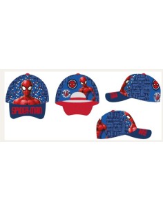 Spiderman | Cappello con visiera regolabile stampa round...