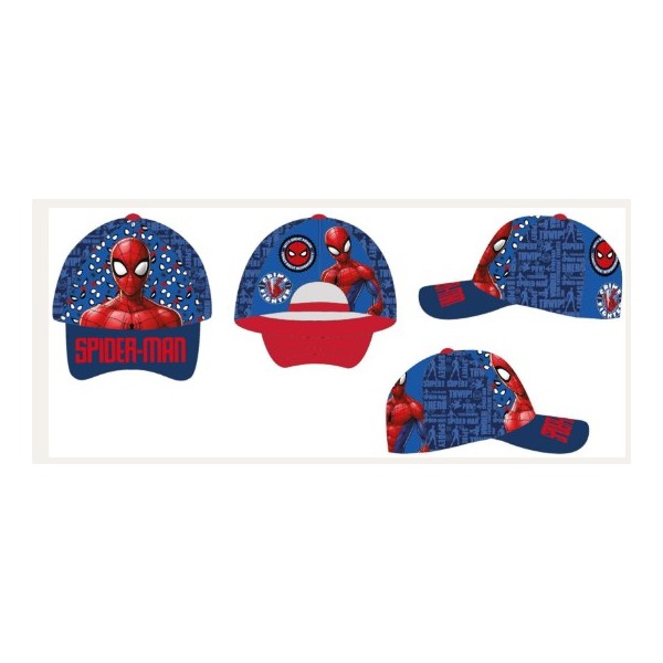Spiderman | Cappello con visiera regolabile...