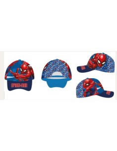 Spiderman | Cappello con visiera regolabile stampa round...
