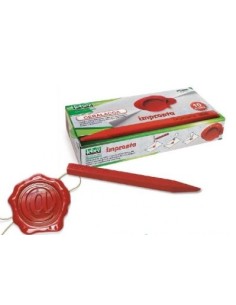 Ceralacca rossa Lebez 60/10 per pacchi Conf 1 pz - 361220