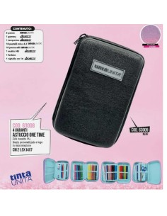 Astuccio OneTime TintaUnita gradient Nero Completo di...