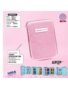 Astuccio OneTime TintaUnita gradient rosa Completo di...