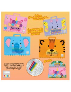 Valigetta Funny Coloring TintaUnita Kids - Set Creativo...